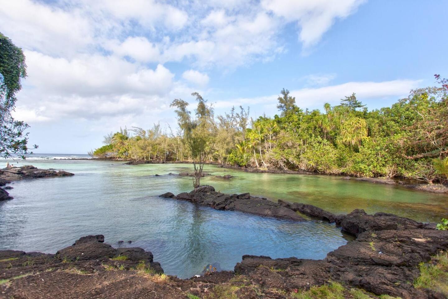 Ocean View Mauna Loa Shores Kai Ekahi #201 Next To Carlsmith Beach Park Hilo Hi ภายนอก รูปภาพ
